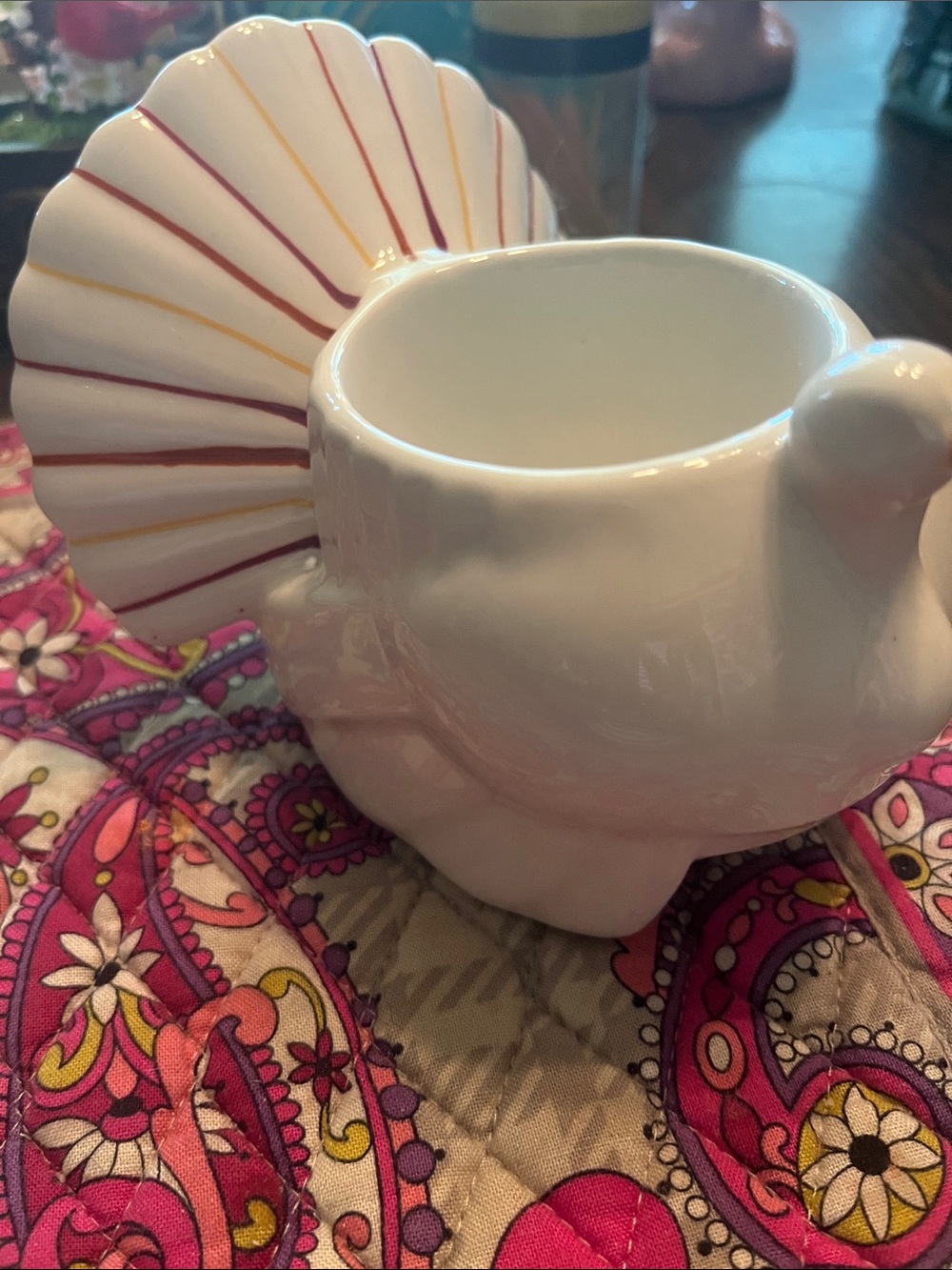 Yankee Candle turkey votive holder never used.